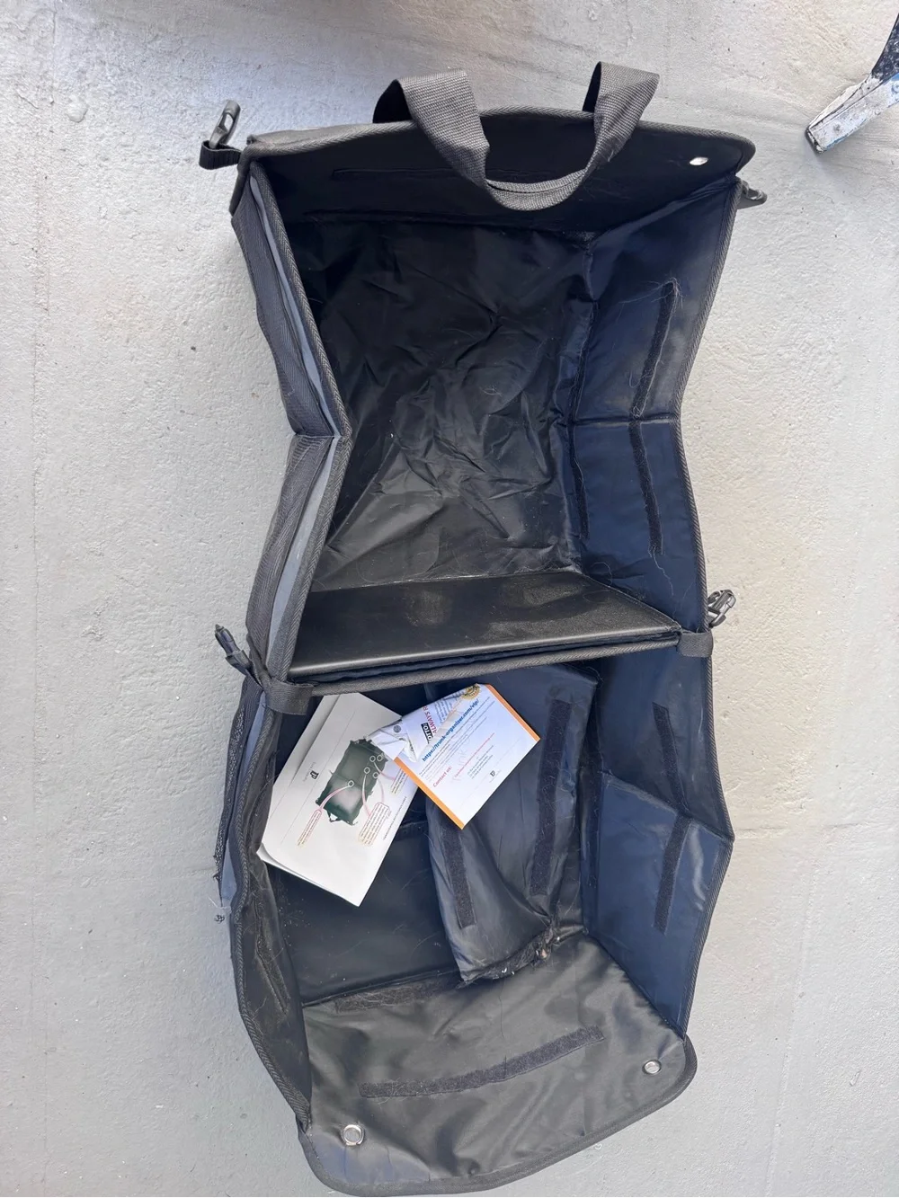 TC-Pro XL Black Trunk Organizer Bag - Picture 6 of 13